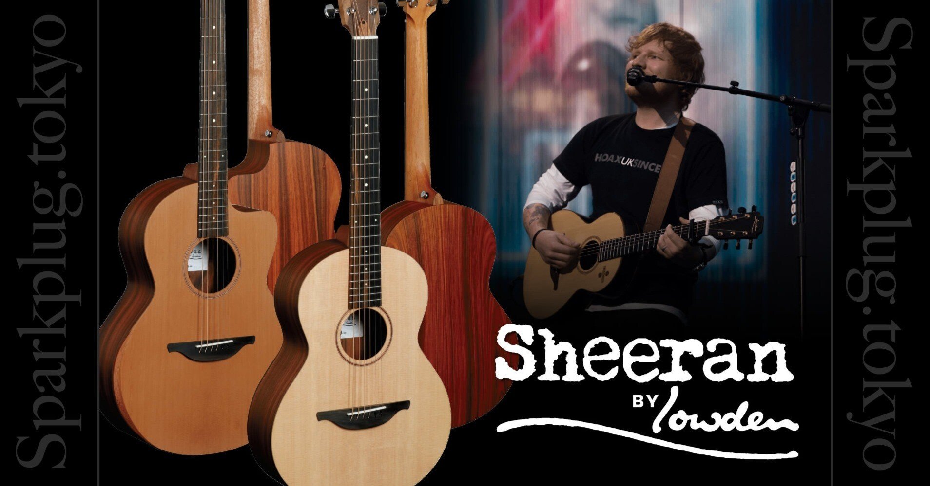 エド・シーラン×ローデンで実現の「Sheeran BY Lowden」が本数限定特別