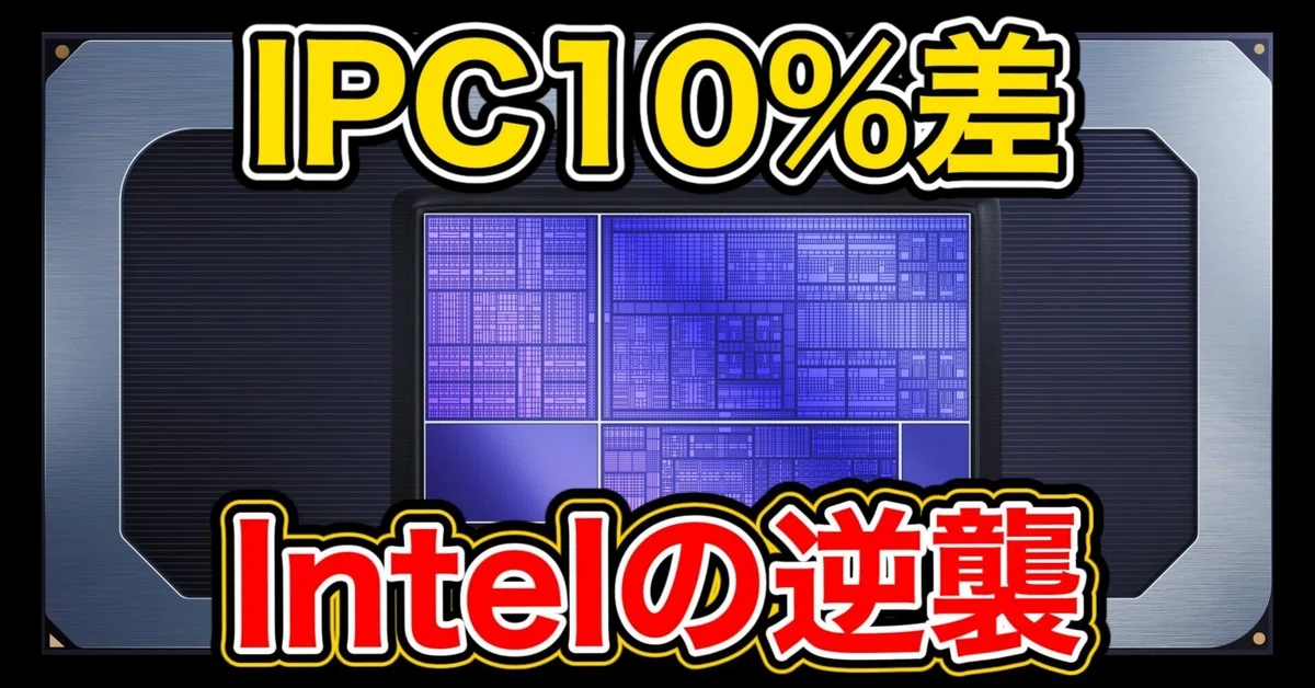 Intel Panther LakeがAMD Zen 5をIPCで上回る──中国発の独立