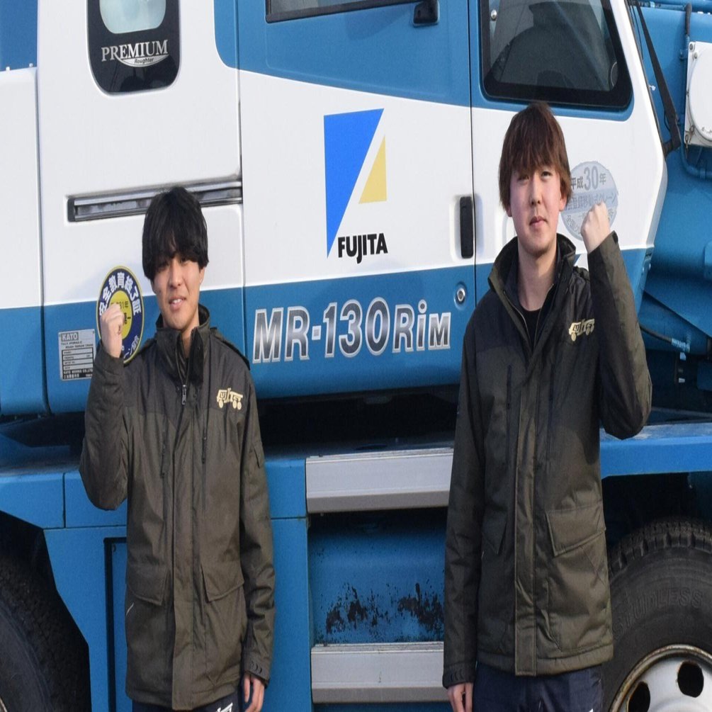 釧路】二十歳のクレーンオペ2人、成長へ切磋琢磨／藤田運輸興業 ｜e