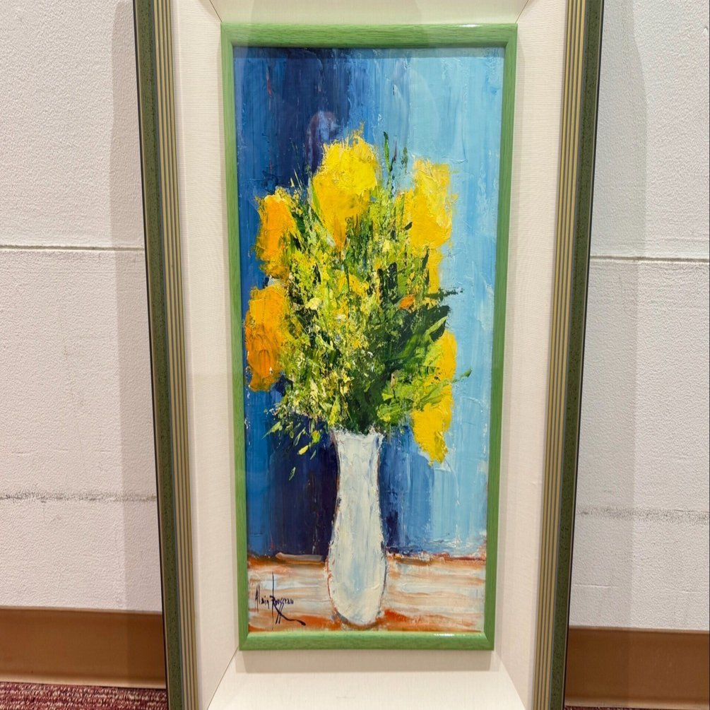 黄色い花のフランスと日本のとらえ方 : 画家アラン・ルッソー「陽