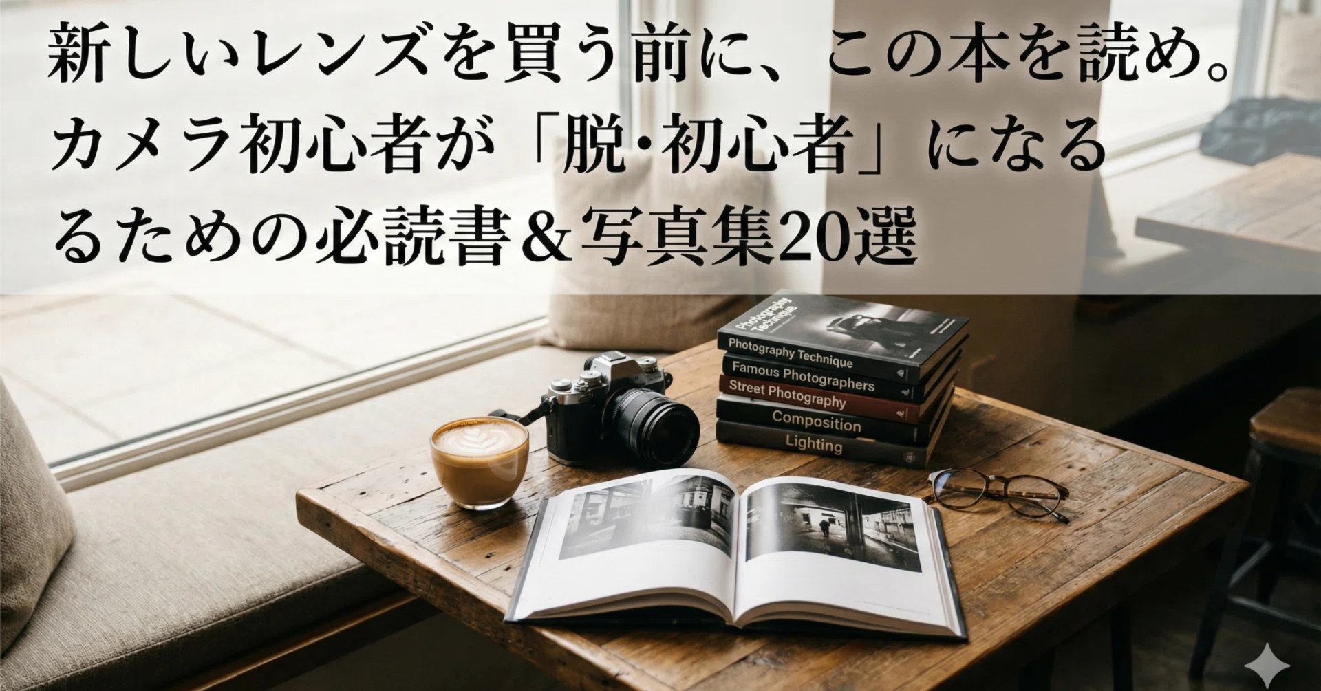 新しいレンズを買う前に、この本を読め。カメラ初心者が「脱・初心者