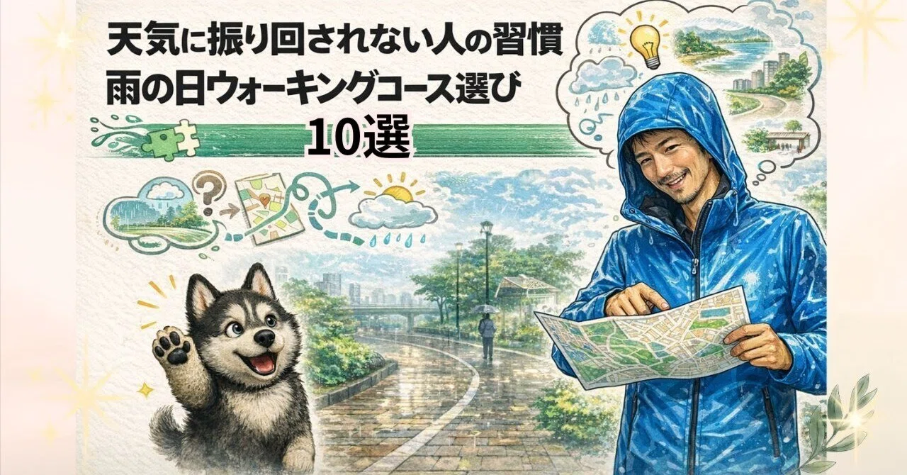 ウォーキング 雨 の 日