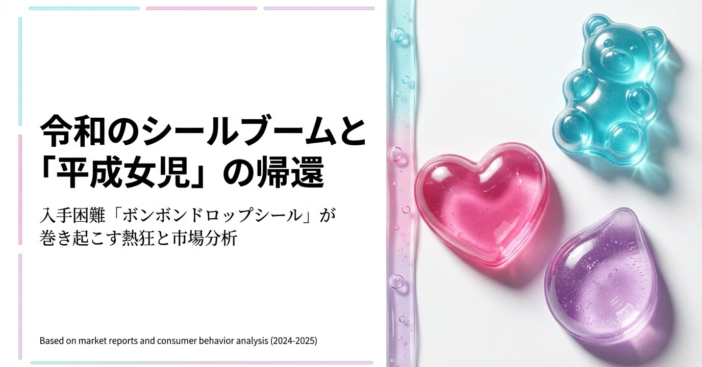 令和に「シール交換」が再燃?入手困難な『ボンボンドロップシール』が 令和に「シール交換」が再燃?入手困難な『ボンボンドロップシール』が