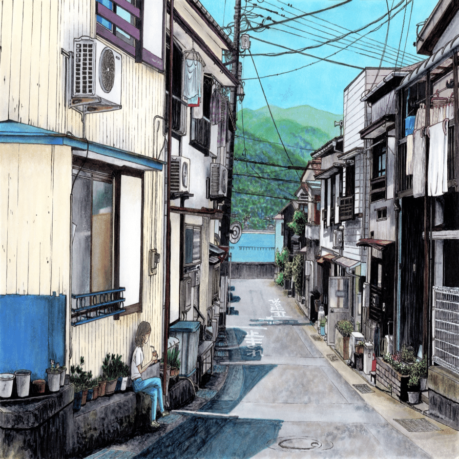 風景画を100枚描いてみたら｜藤森愛