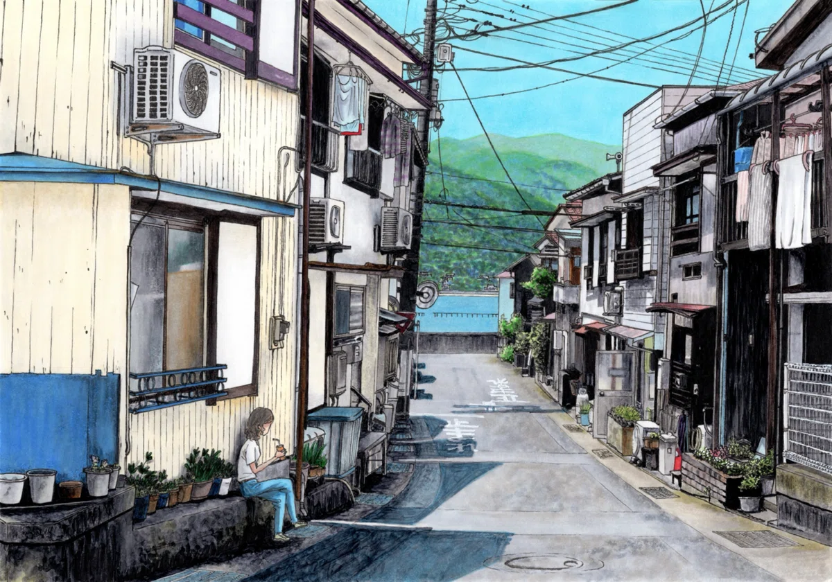 風景画を100枚描いてみたら｜藤森愛