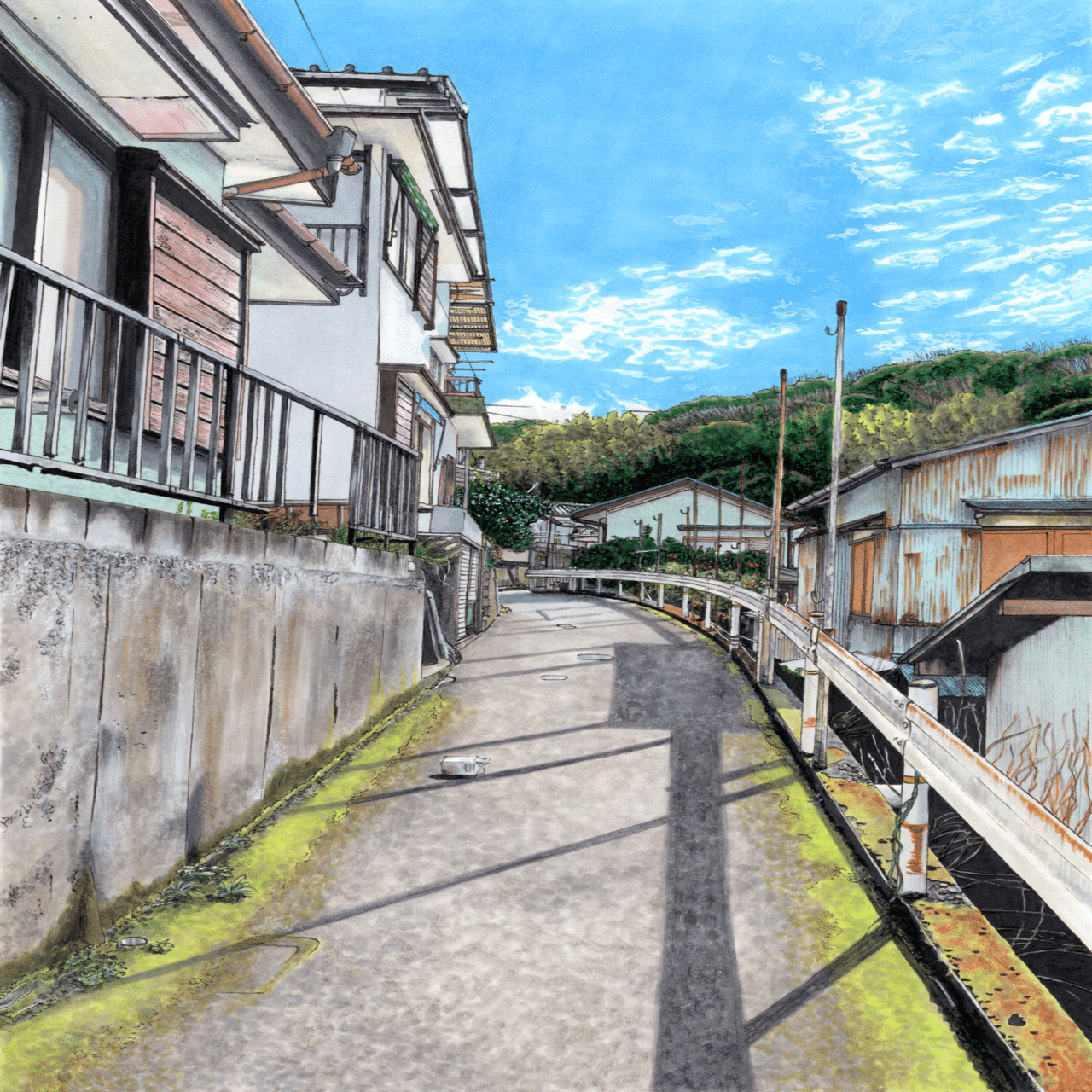 風景画を100枚描いてみたら｜藤森愛