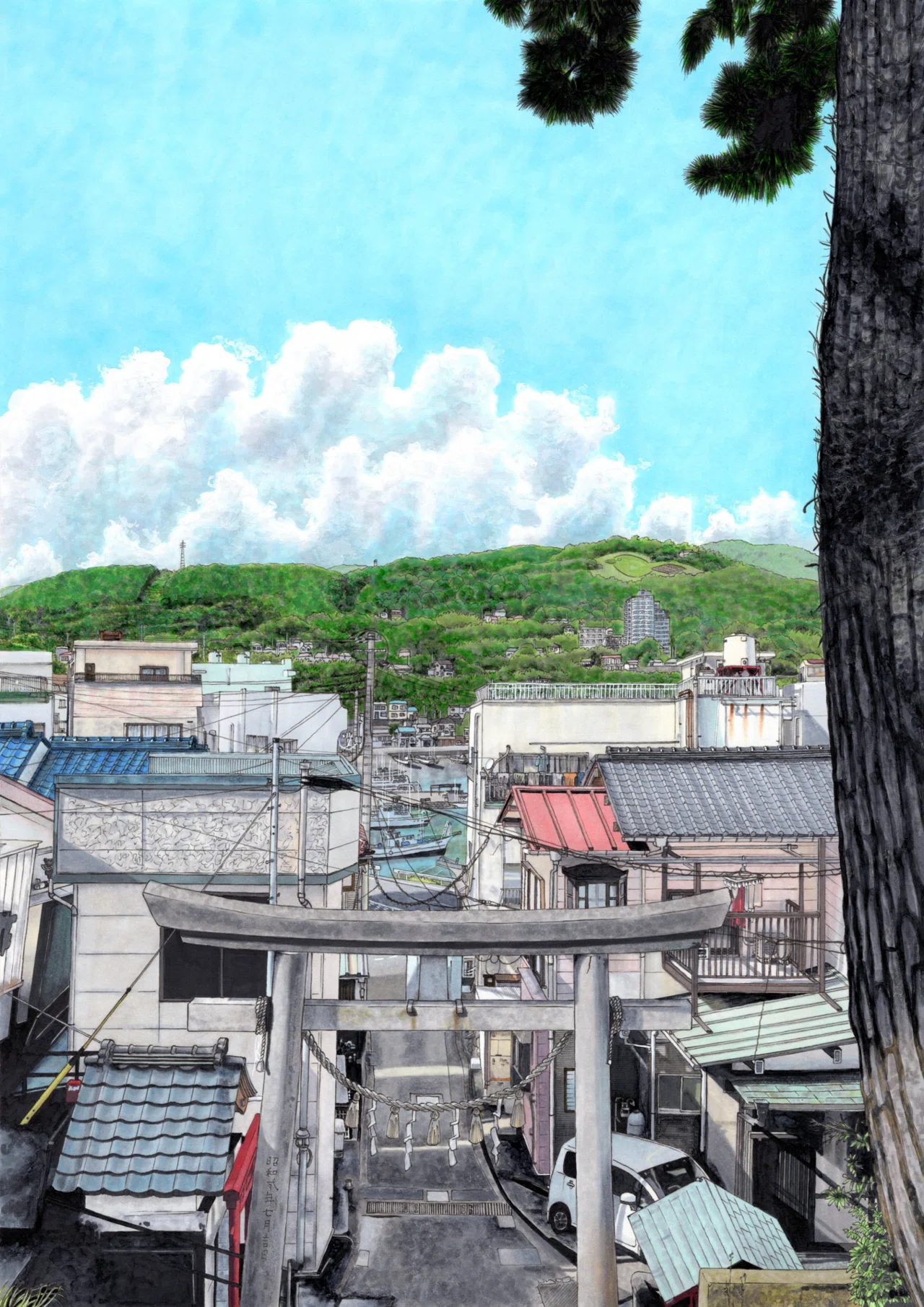 風景画を100枚描いてみたら|藤森愛 風景画を100枚描いてみたら|藤森愛