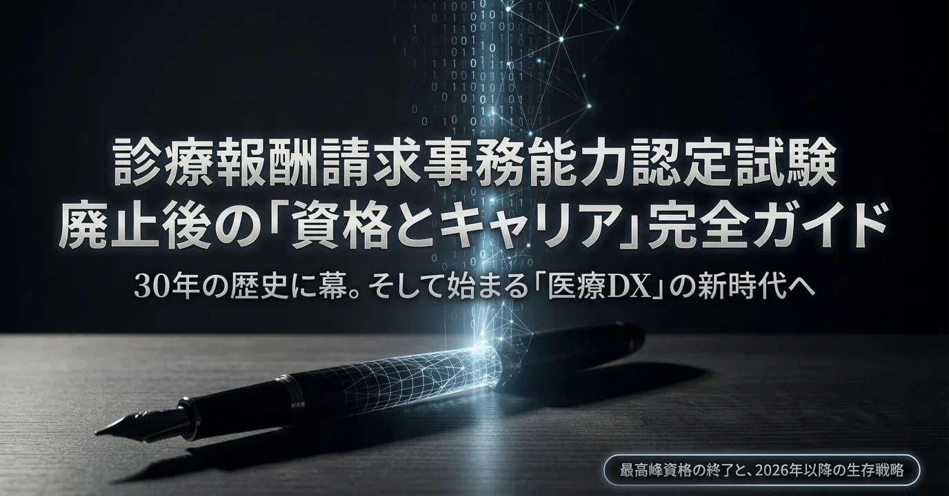 診療報酬請求事務能力認定試験廃止後の資格価値｜所持者の疑問を解決