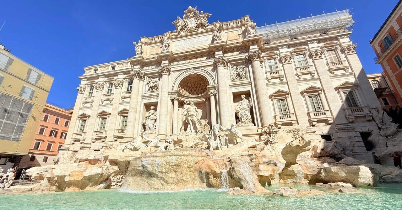 旅｜イタリア｜トレビの泉｜🇮🇹｜泉｜ヴェネツィア広場｜たぬ