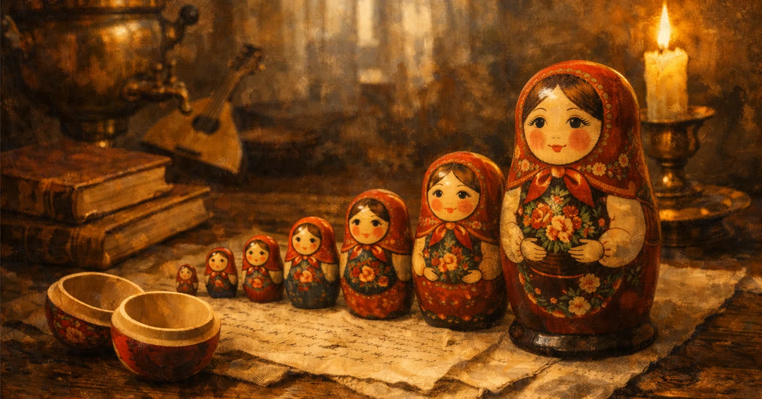 Матрёшка（マトリョーシカ）｜5分で学ぶロシアの小さな物語｜Мир
