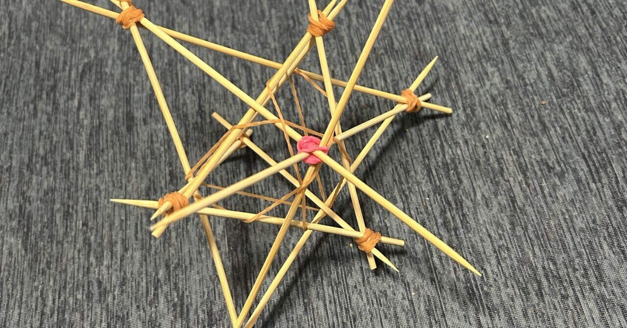 時間が直線じゃない”ことを、手の中で実感できる（竹串工作）｜さらナン