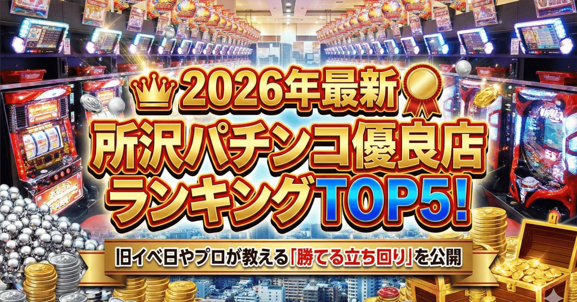 2026年完全版】所沢で勝ちたい人へ。プロが教える「優良店」の選び方と立ち回りの極意（※店舗リストあり）｜パチンコタイムズ【公式note】