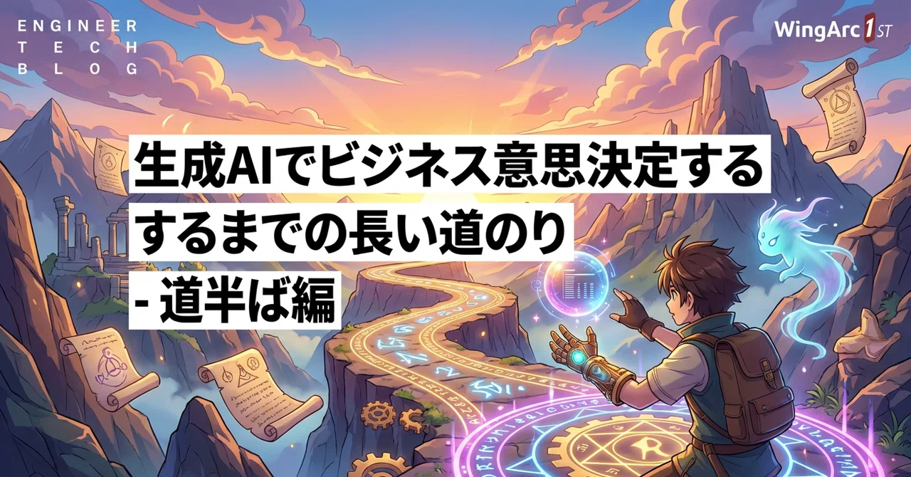 生成AIでビジネス意思決定するまでの長い道のり - 道半ば編｜ehal