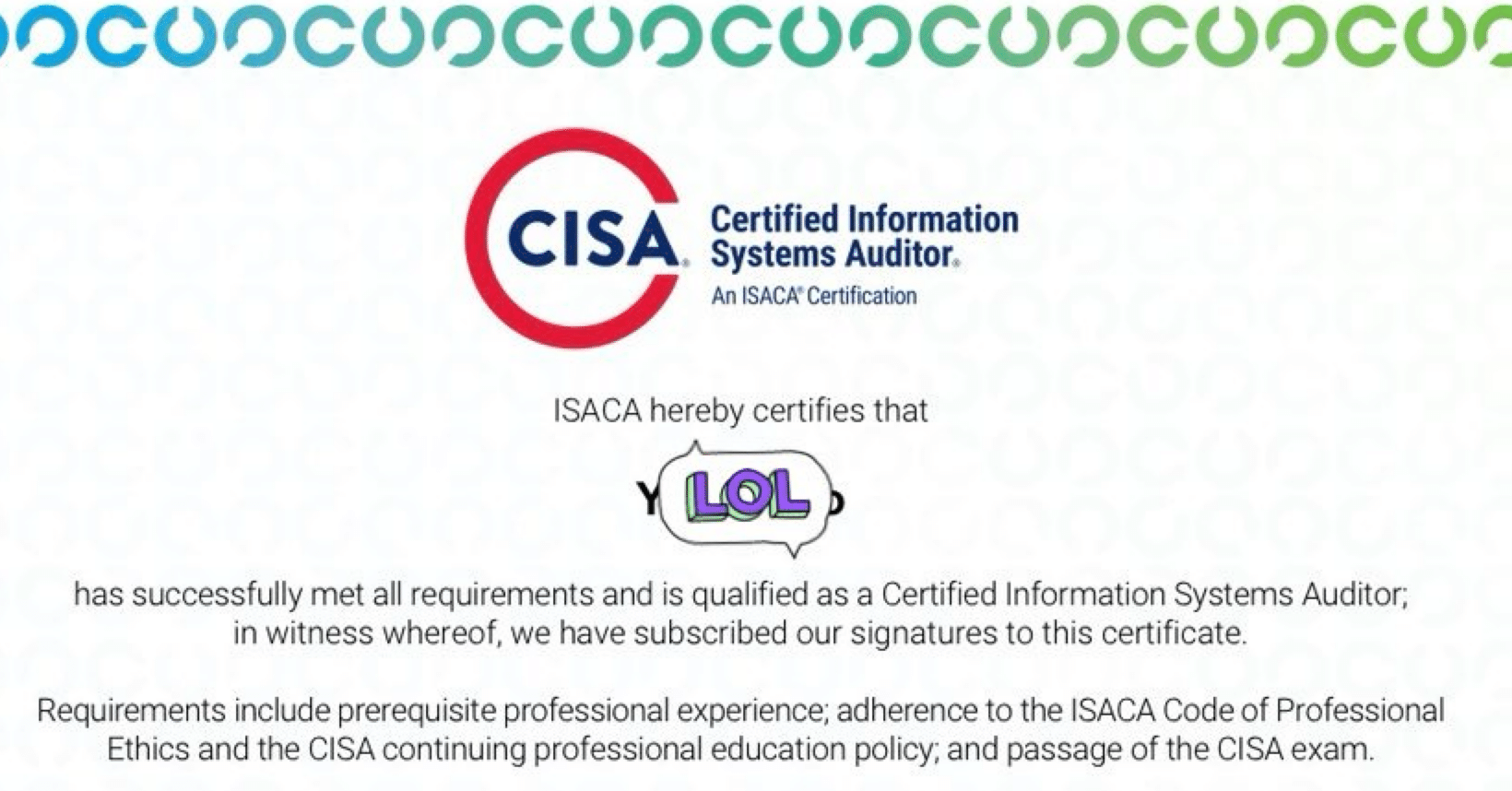 CISA（公認情報システム監査人）を独学で取った体験記【令和最新版