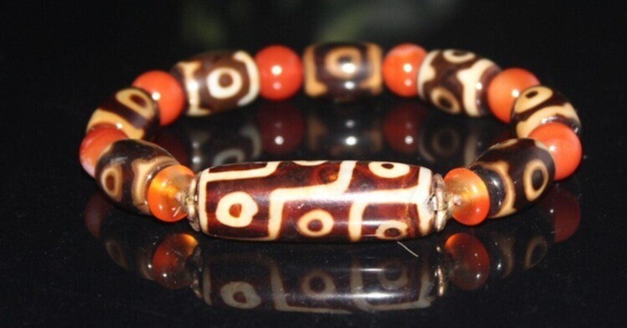 日本上陸】九眼天珠と三眼天珠の神秘ブレスレット 最高の縁起物