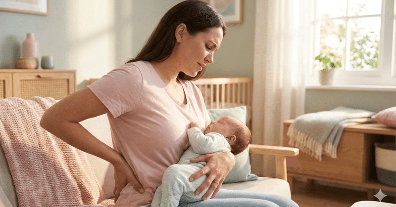 産後の腰痛はなぜ起こる？5つの原因と今すぐできる改善方法【船橋市・鎌ヶ谷市の産後ケア専門院が解説】