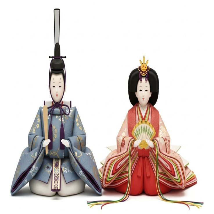 春を迎える、小さなお雛様たちの素材集｜しずる