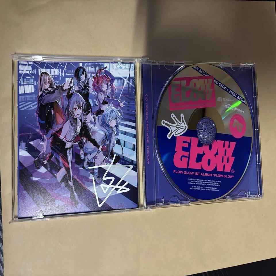FLOWGLOW 1stアルバム『FLOWGLOW』購入&タワレコPOPUP SHOP感想｜夜虹 