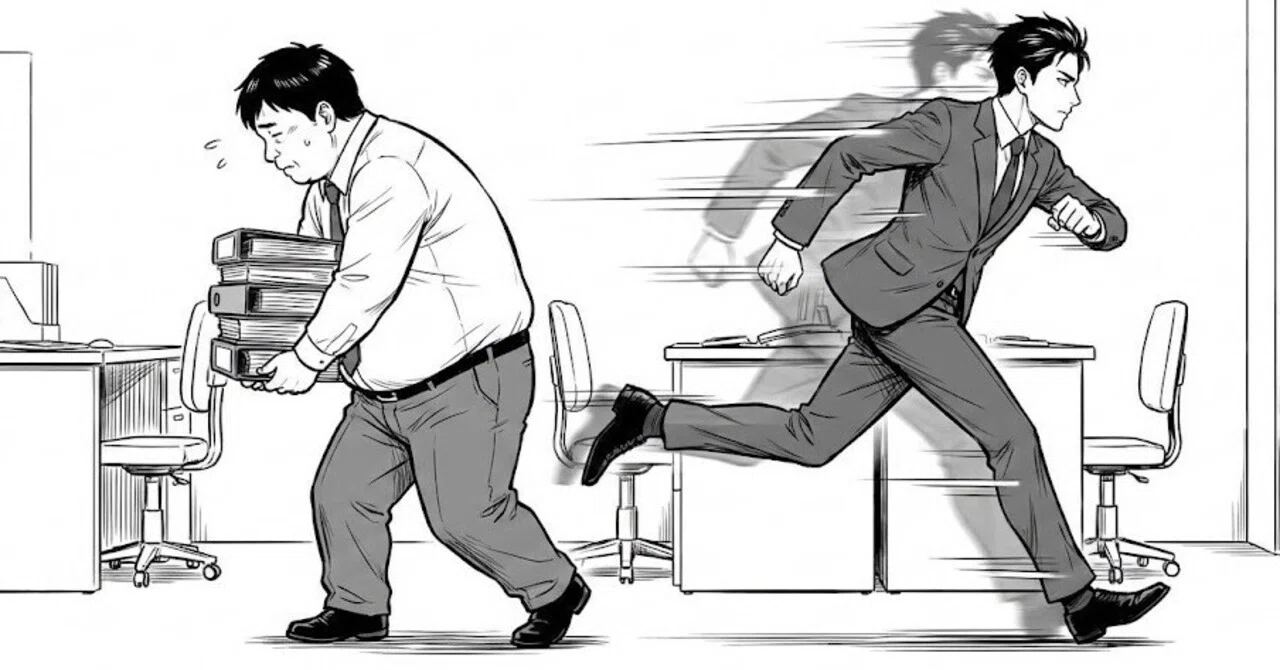 動きの遅い社員をどう扱うのが正解。|Kuroi