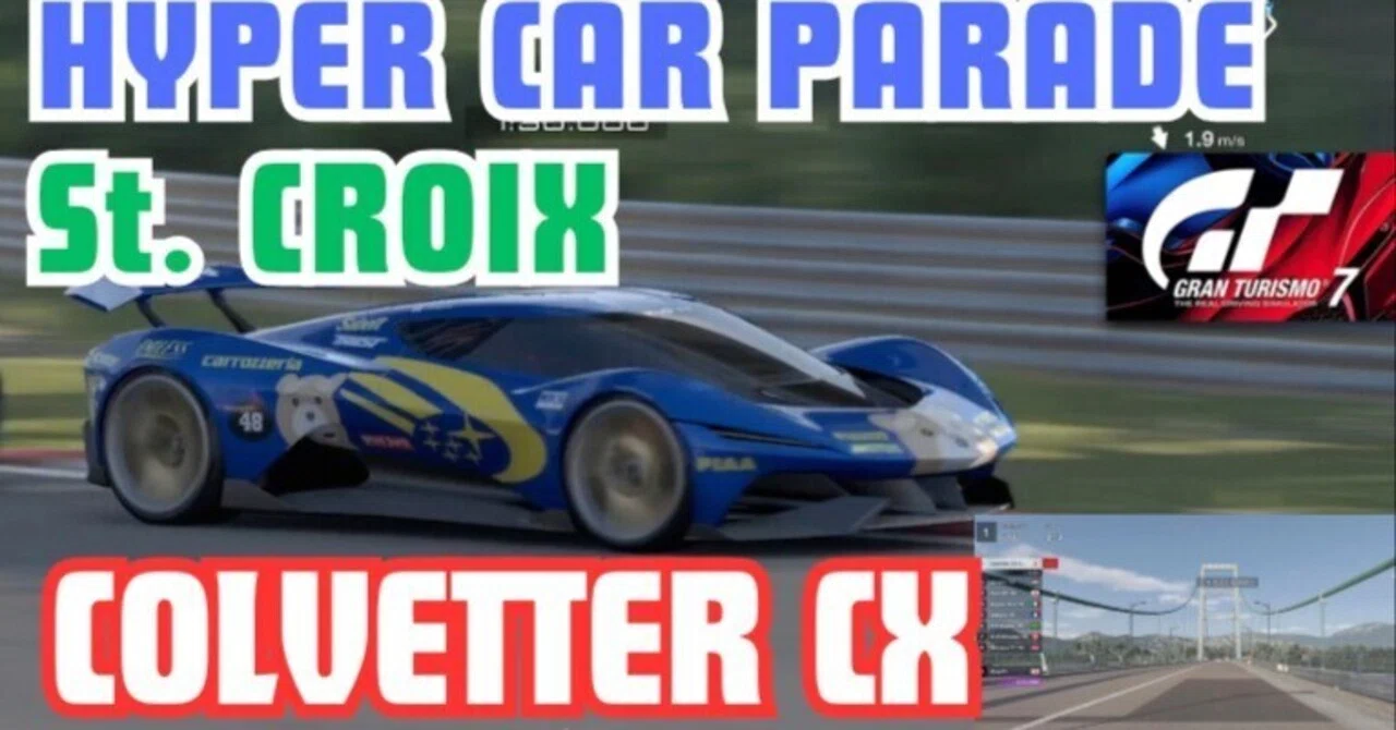 Easy Win with Corvette CX [Hypercar Parade Sainte-Croix] GT7 Strategy ...