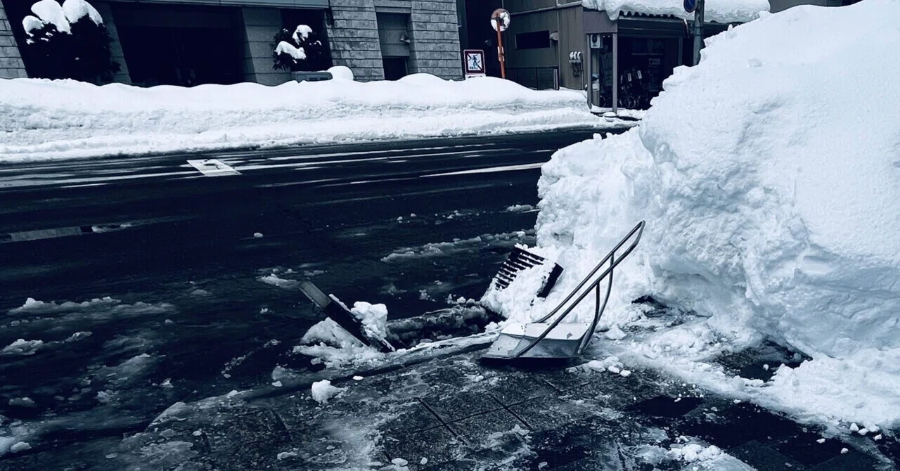 豪雪地帯で生まれたクマ武のスノーダンプ｜とある歯医者の備忘録