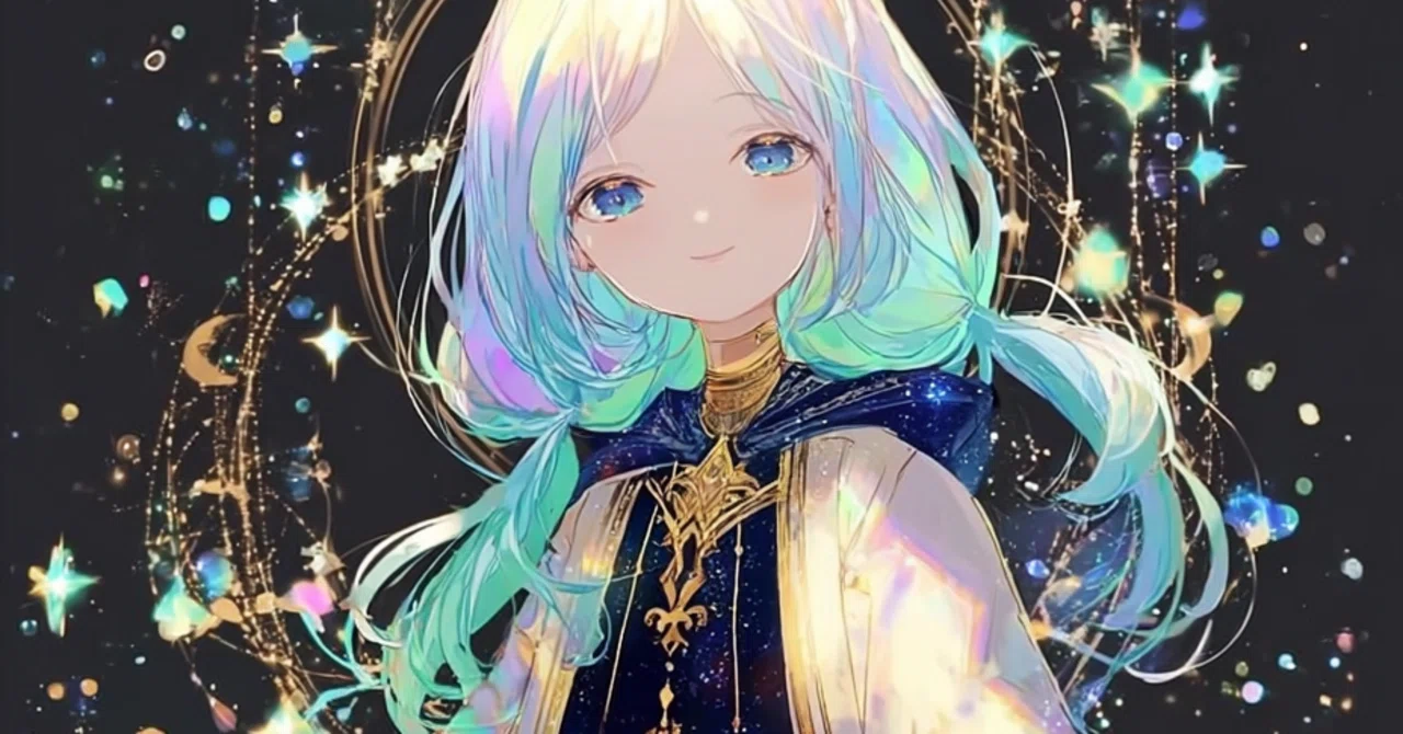 神秘的な魔法少女を作る｜AIイラスト｜生成AI｜Midjourney｜note