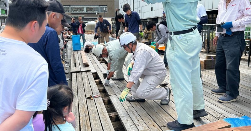 みんなの居場所をみんなで育てる、公民普請@姫路駅前広場