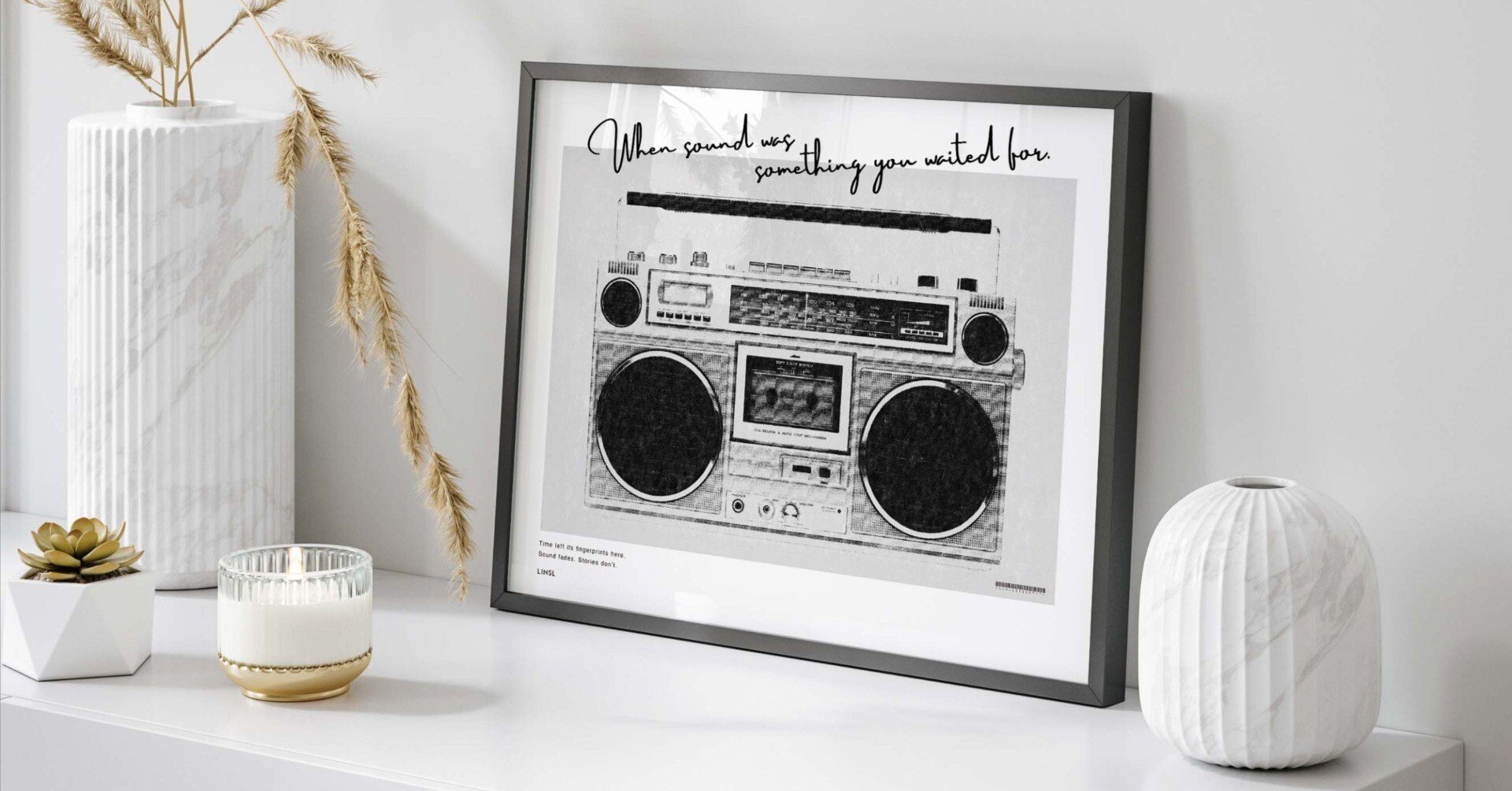 音が、記憶だった頃の話。：新作アートの紹介 A0319｜#アートのある