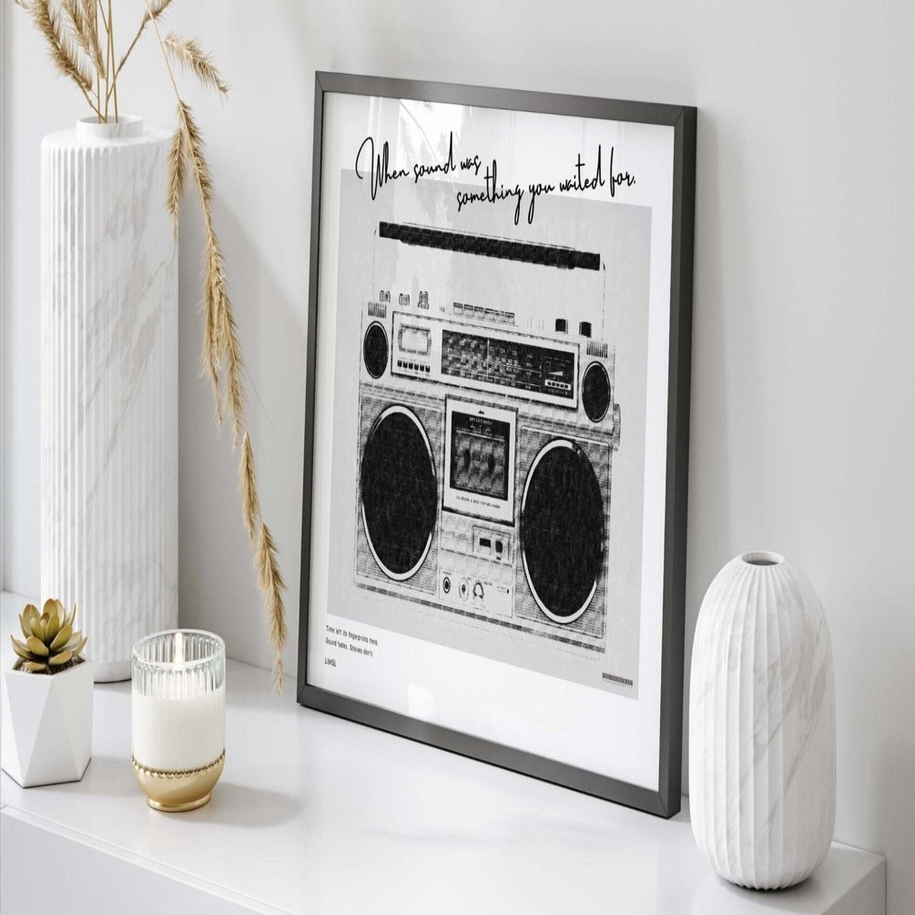 音が、記憶だった頃の話。：新作アートの紹介 A0319｜#アートのある