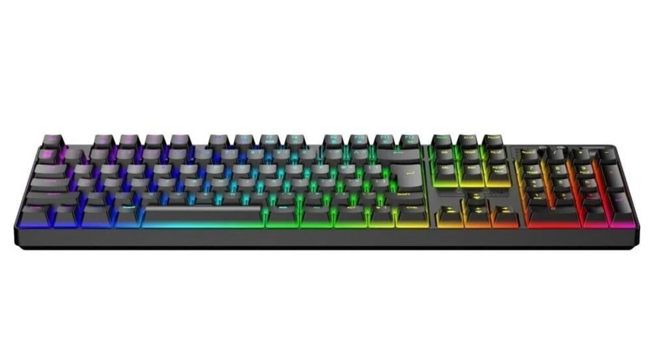 パソコン工房の新作が話題！6,980円で光るRGBゲーミングキーボードを 
