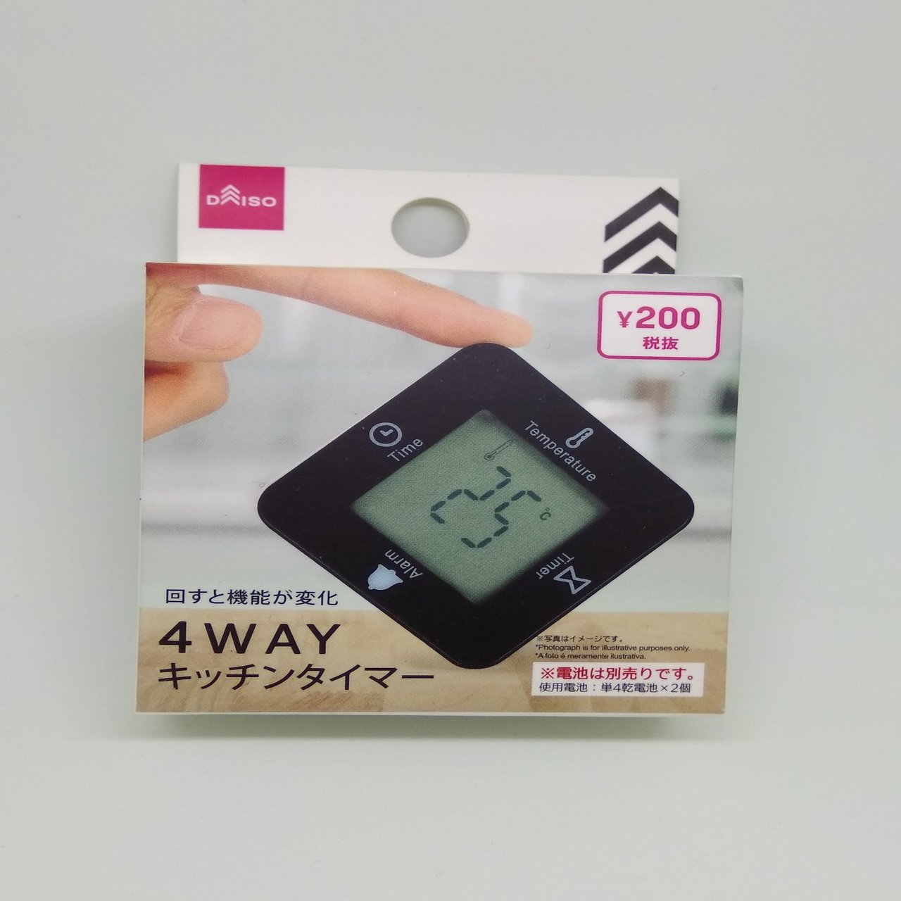 100均ガジェット分解 10 ダイソーの 4wayキッチンタイマー Thousandiy Masawo Yamazaki Note