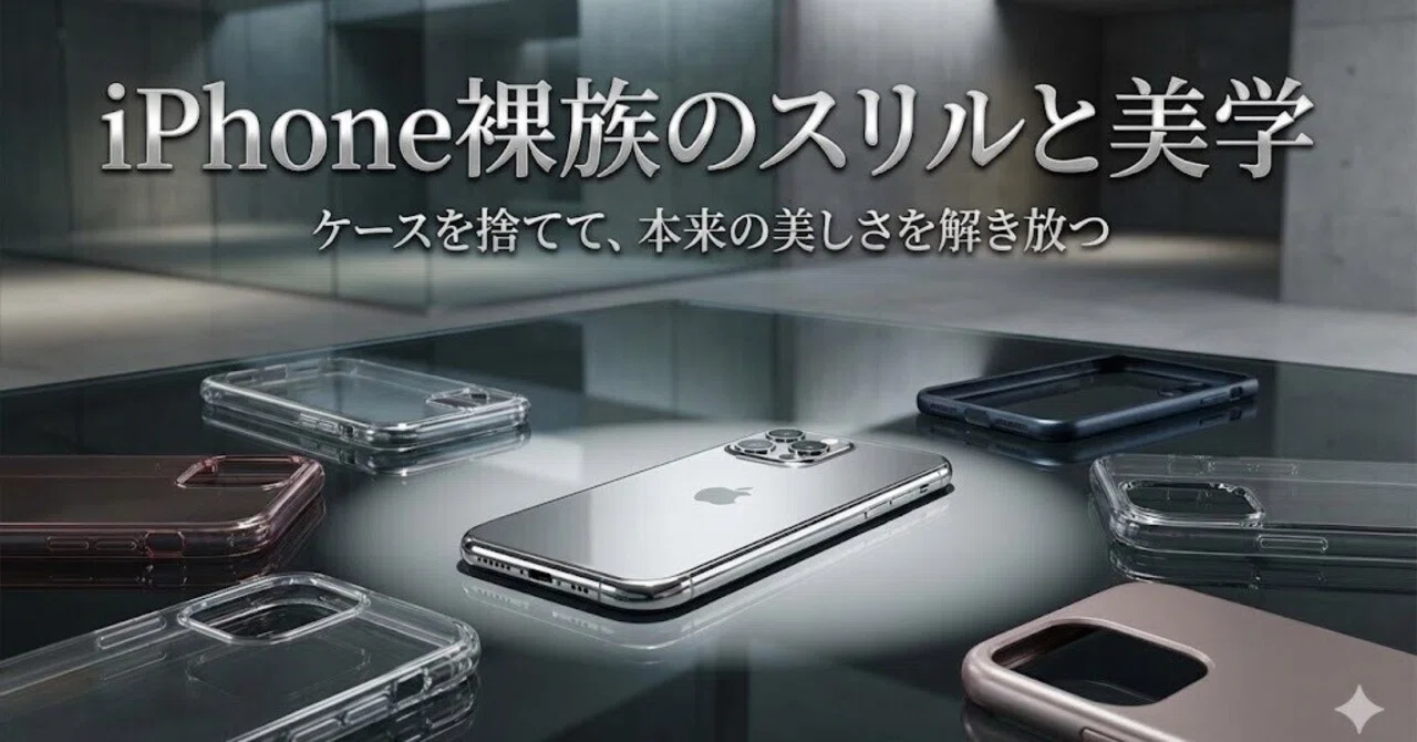 まだケース着けてるの？?️ iPhoneを「裸」で使い倒したら、傷跡すら 
