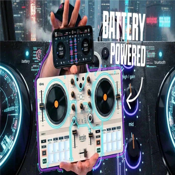 2026年版】スマホ1台でDJデビュー「Hercules DJControl Mix Ultra」が