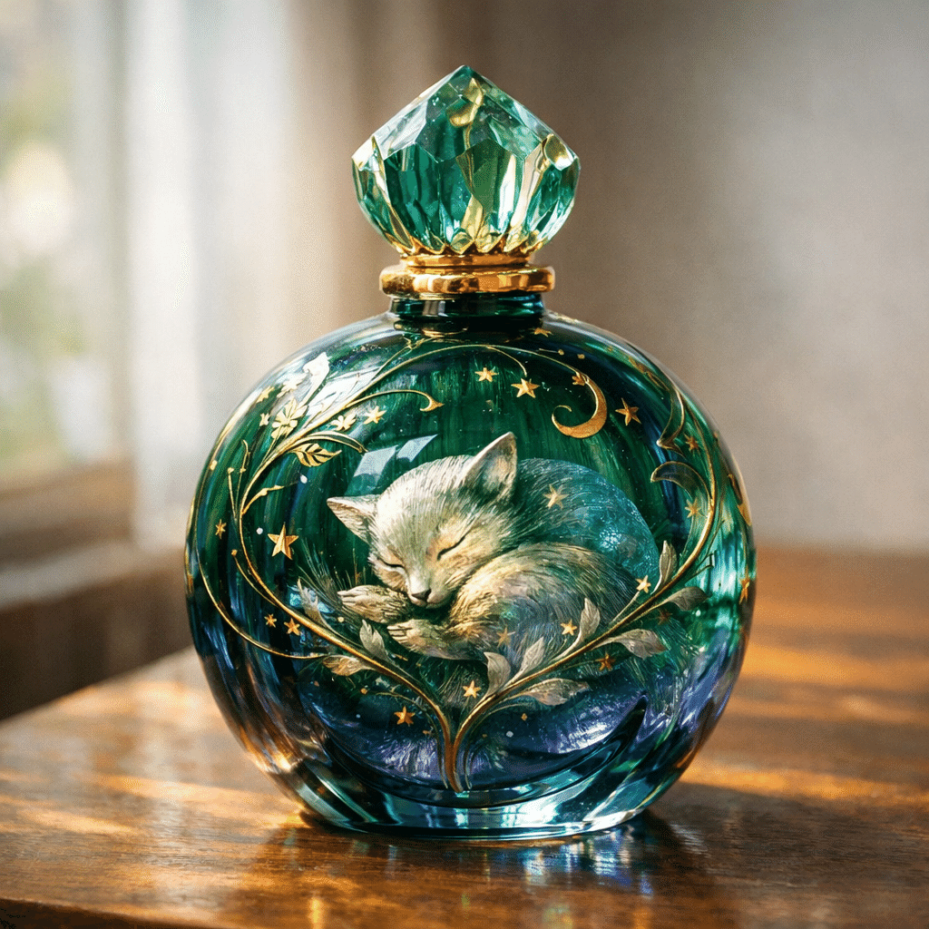 プロンプト】🫙💎 あなたらしさを、ひとつの瓶に閉じ込めて ― 心象香水