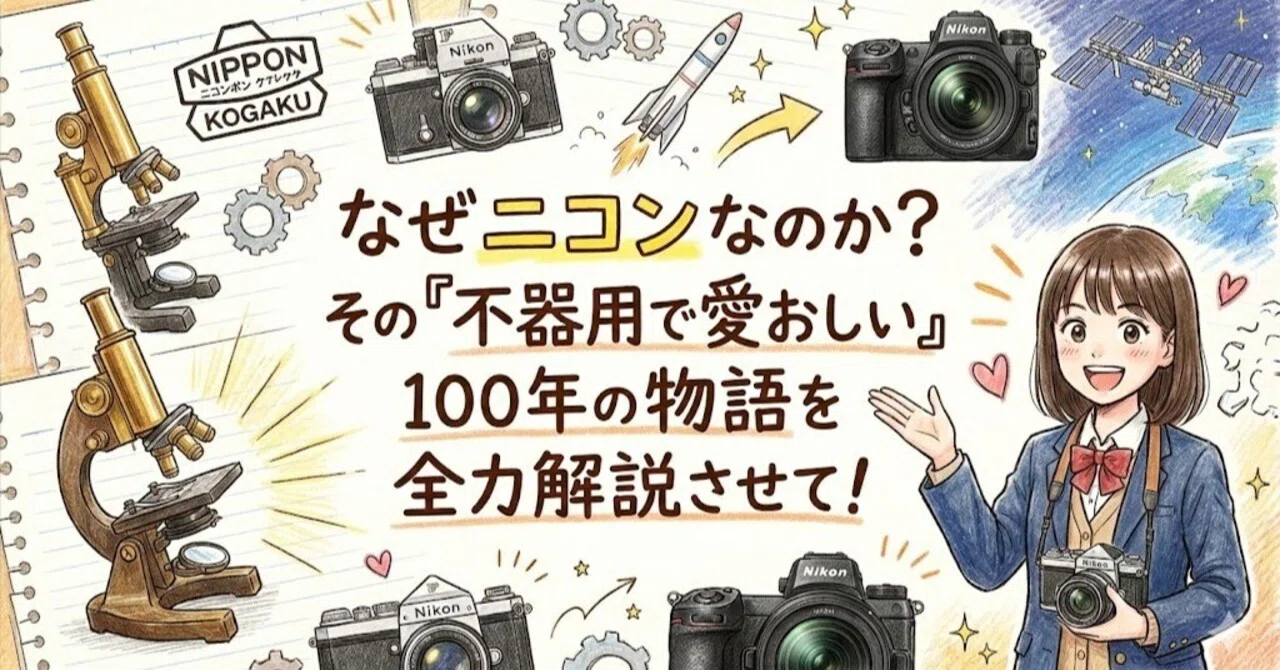 なぜニコンなのか？その「不器用で愛おしい」100年の物語を全力解説