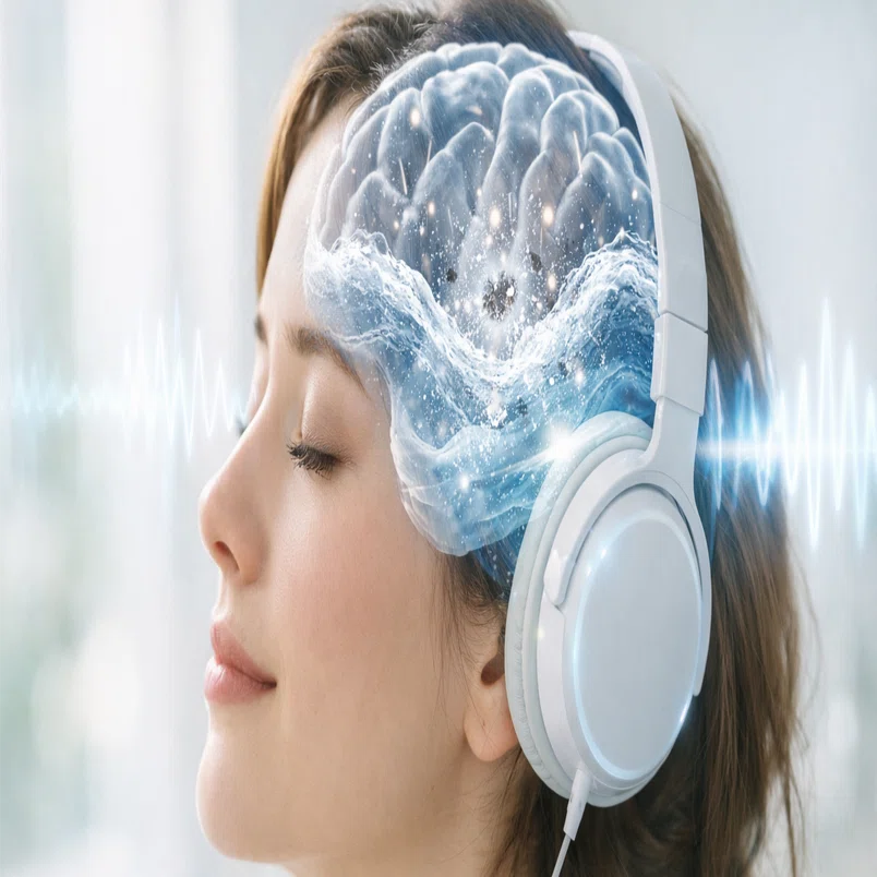 1秒間に40回鳴る音が、脳の