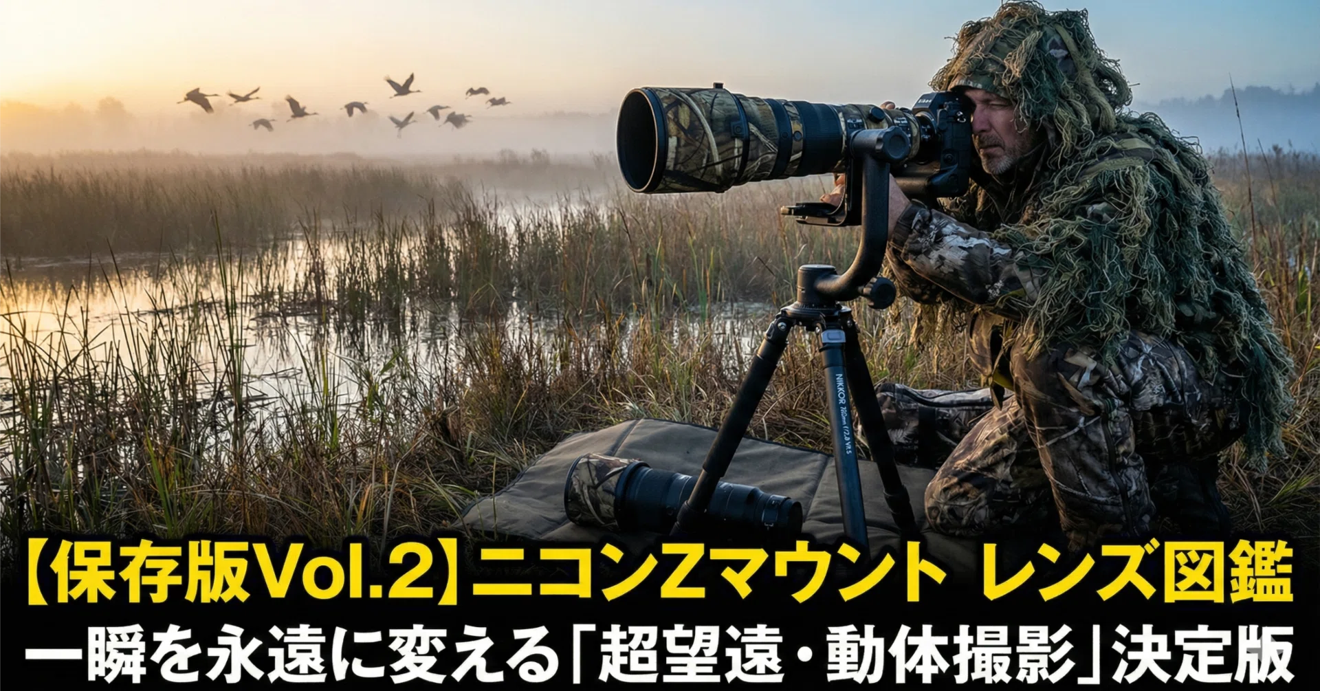 保存版Vol.2】ニコンZマウント レンズ図鑑：一瞬を永遠に変える「超