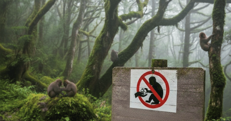 「猿に食べ物を与えないことは難しい」