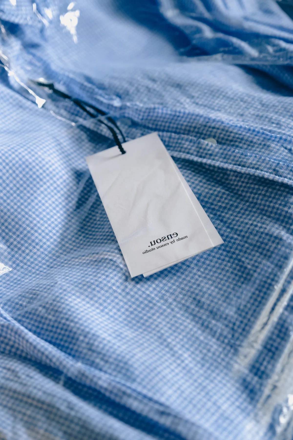 ensou. / Rough Cut Shirt, New with tags