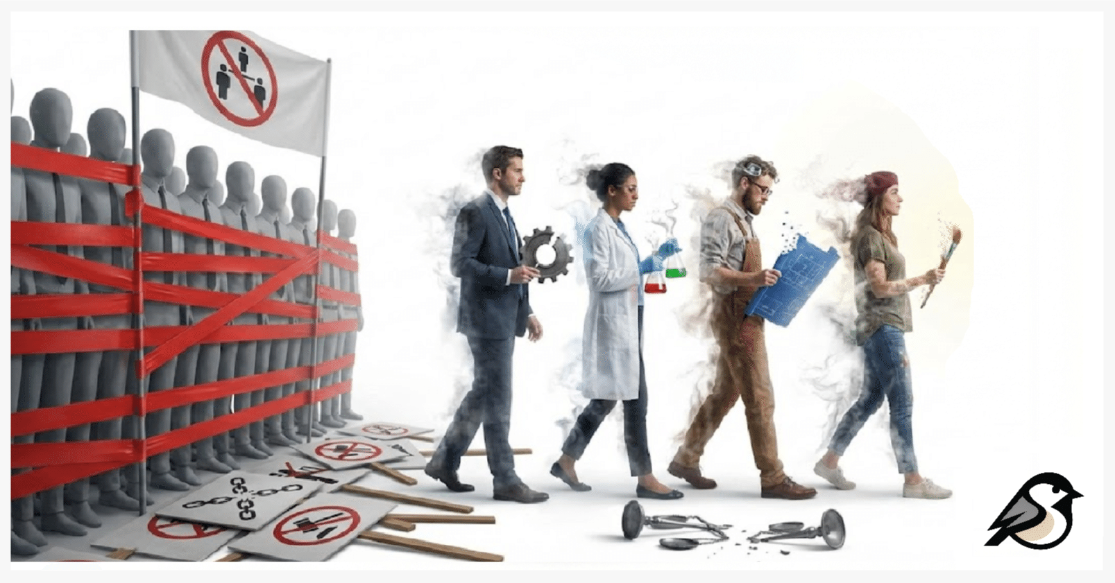 合意形成への懐疑と突破する個人｜少数精鋭は世の中を良くできるのか？｜Chickadee