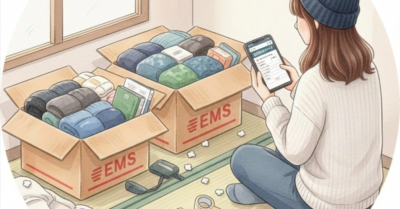 【失敗談】韓国へEMSを送ったら税関で止まった話。送料2万円超え＆150ドルの罠に注意！｜poposan