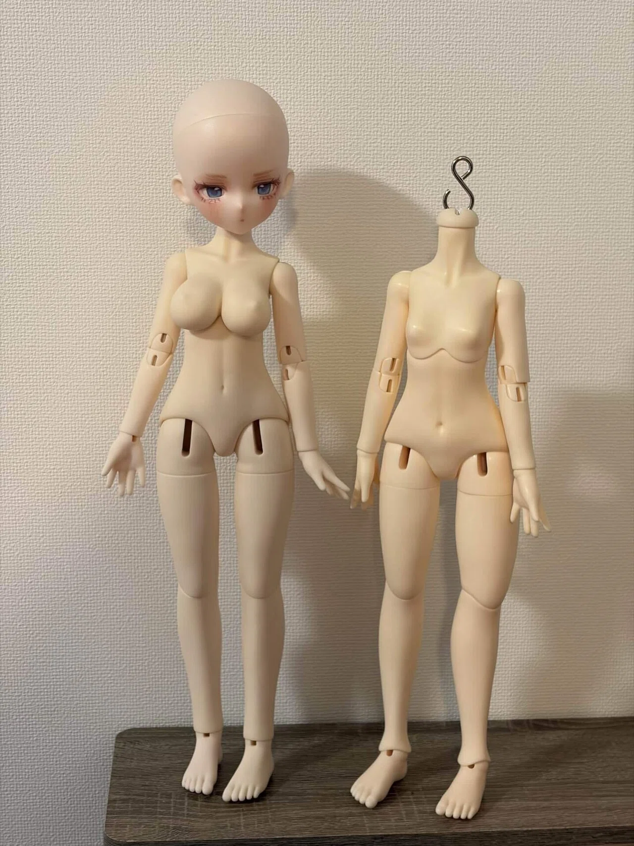 KIMDOLL ボディ 1/4ドール サイズ MDD セミホワイト ドールボディ 