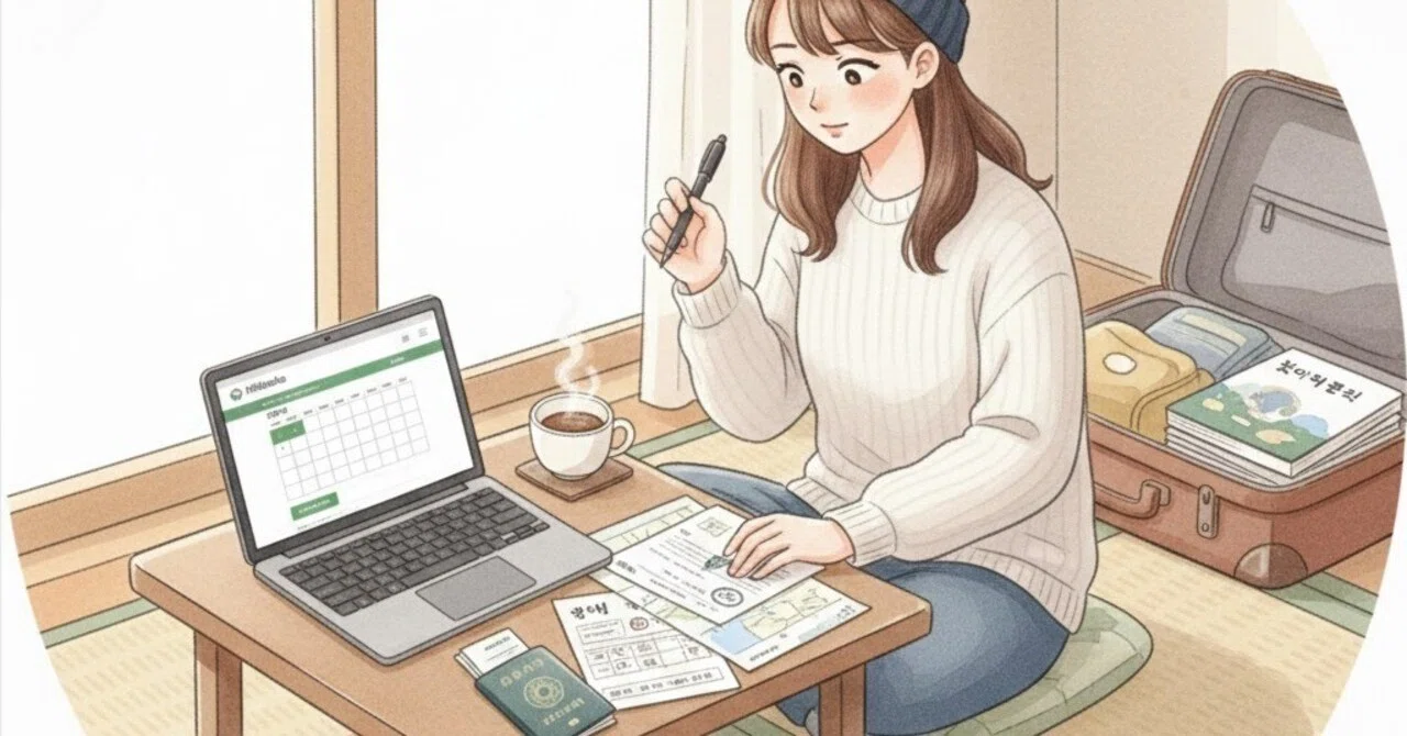 「韓国ワーホリ」2月出発目前！私が日本にいる間にギリギリで滑り込んだ「入国準備」のリアルな備忘録｜poposan