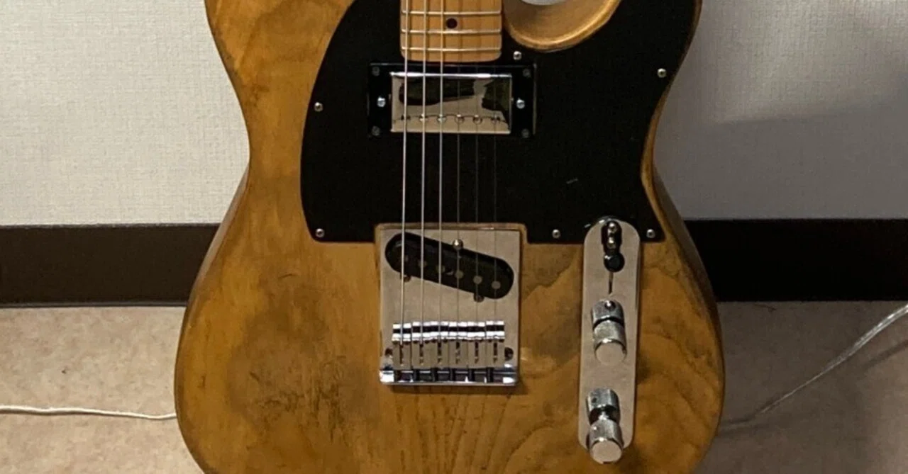 Telecaster「なんちゃってMalcolm」を作ろうstage2 ④完成編｜Ryou