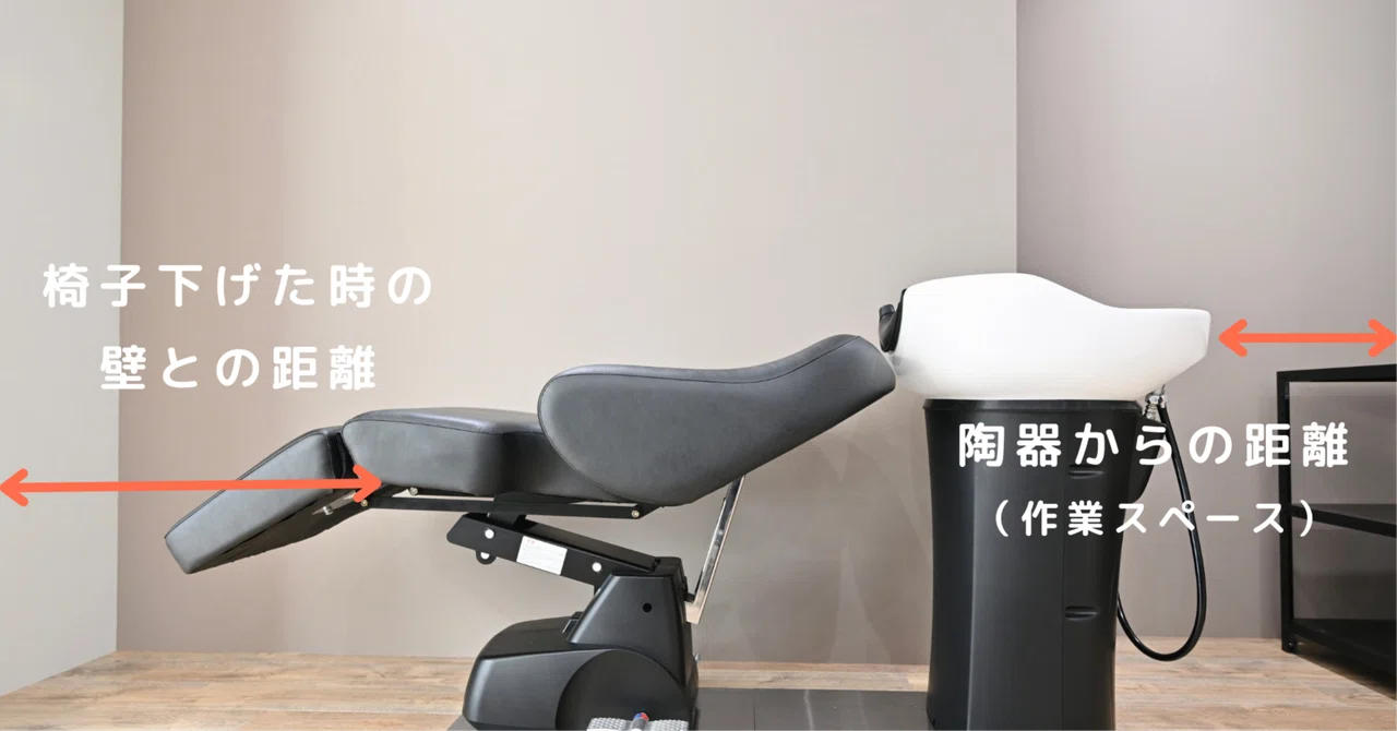 美容室内装工事】レイアウトで後悔しないための寸法メモ （セット面