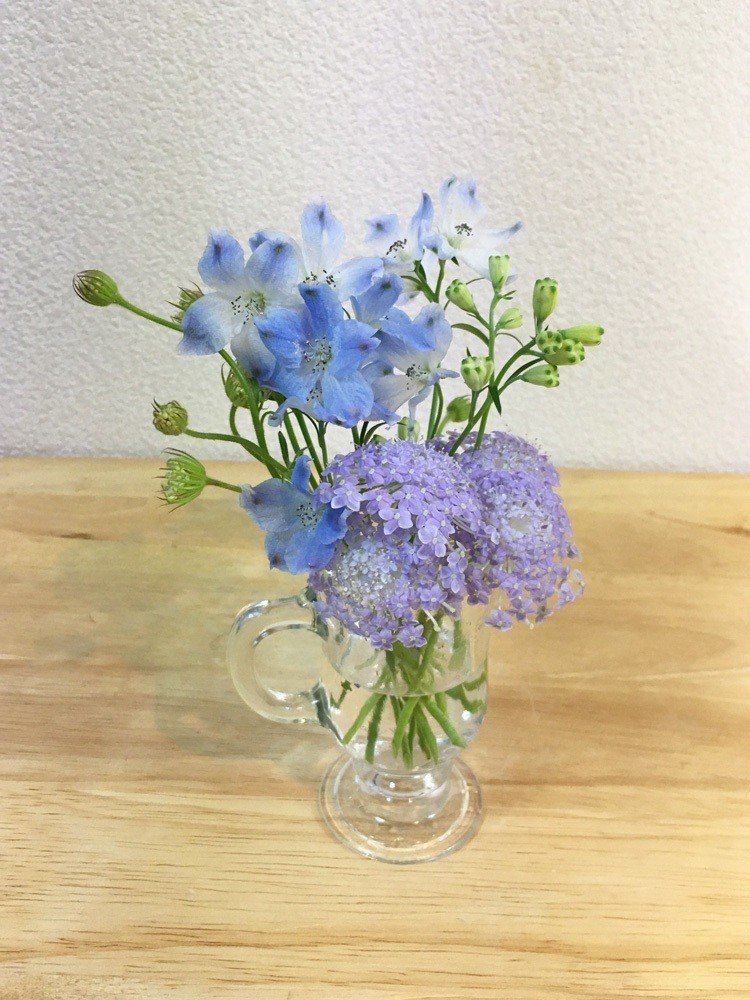 花材特徴まとめ デルフィニウム 花と日々 Yas Note