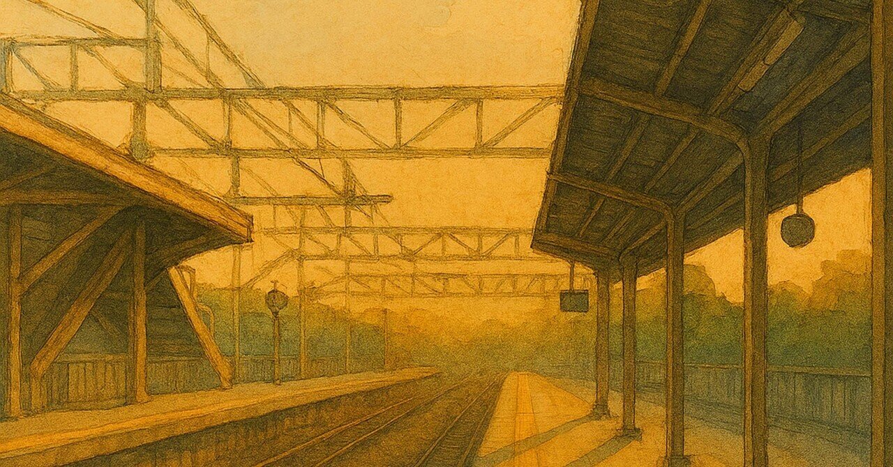 あの駅の温度｜Hanegraphy🪽🫧の画像