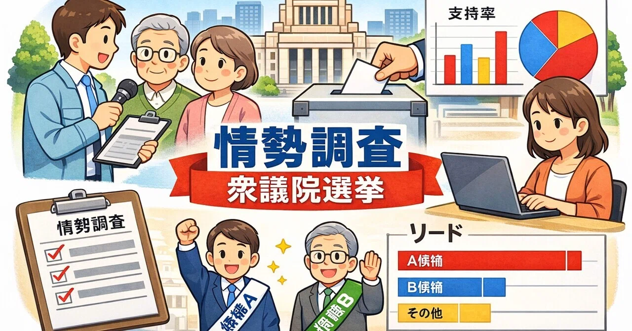 選挙の情勢調査を考える|中島けいすけ(成田市議会議員)