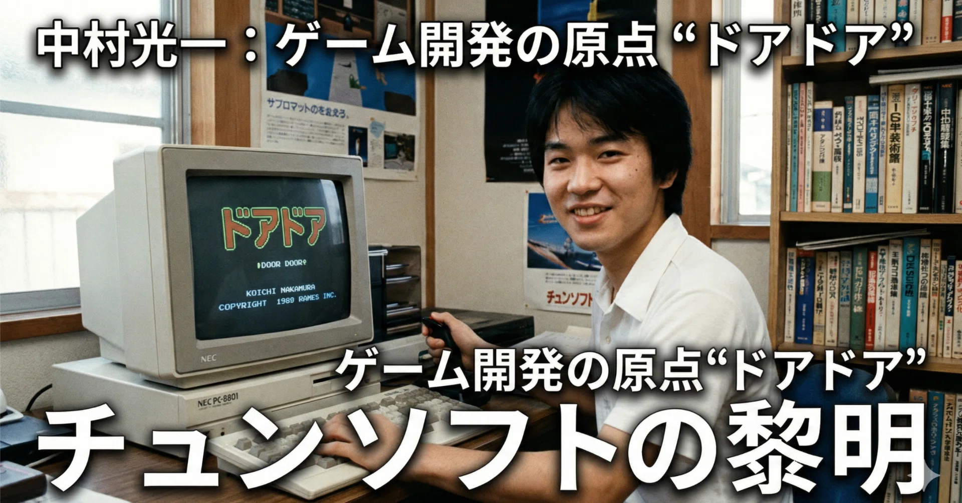 なかむら ゲームソフト h52 デジタルとアナログの触媒、中村光一の「手触り」の美学｜伊瀬海堂技研