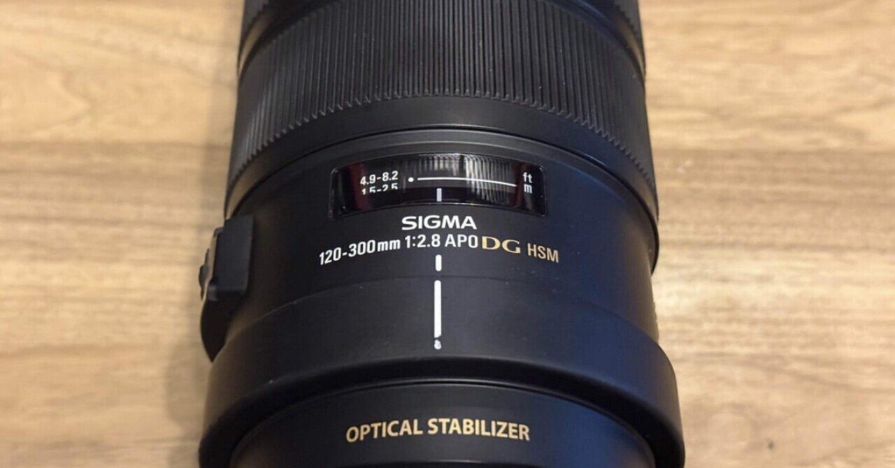 今さら？それでも使いたいSIGMA 120-300mm f2.8というカメラレンズの